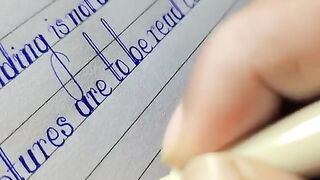 Amazing hand writing