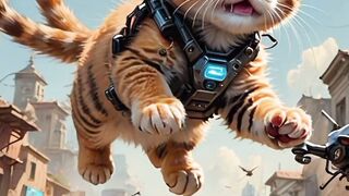 Polit Cat Readdy to The Fight