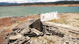 Sunken Church, Tombstones Attract Tourists As Parched Philippines Dam Reveals Centuries-Old Town
