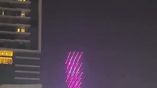 Drone video on New Year's Eve