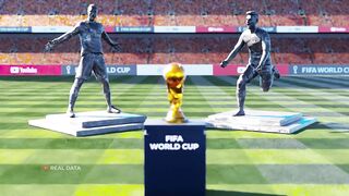 All FIFA World Cup Winners Comparison 3D