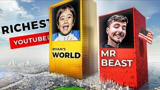 TOP Richest Youtube Stars 2023 3D