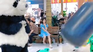 Panda dilawan :) kwkwkw #funnypanda