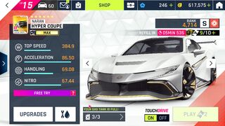 Naran Hyper Coupe. Overclock showcase. Asphalt 9 Legends
