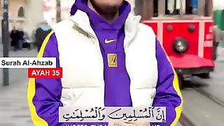 SURAH AL-AHZAB ❤️☝️ - Egzon Ibrahimi _egzonibrahimi _quranrecition