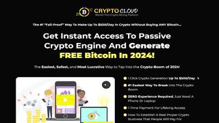 Crypto Cloud Mining: Earn FREE Bitcoin in 2024