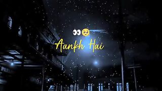 Ankh he bhari bhari