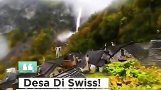 Waw, Beginilah Penampakan Desa di Swiss! Ini seperti film Lord of The Rings!
