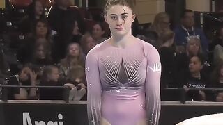 Adelle Speck Floor Exercise 2023 Nastia Liukin Cup Slow Motion #shorts 1.