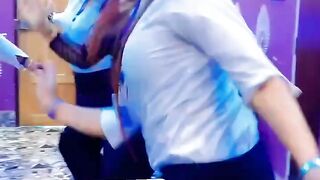 Funny dance with music