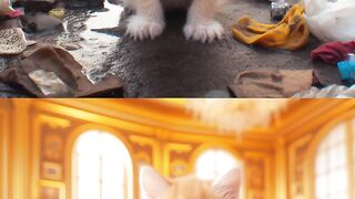 ????????????????The story of a Poor_Rich cat_ We ????????????have no choice but to struggle even though nothing changes