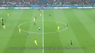 PSG vs Borusia Dortmund