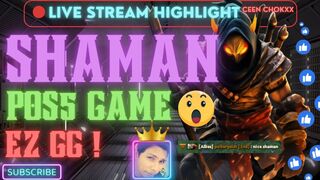 Support New Meta Shaman Game Live Stream Highlight 7.35D Patch Solo Rank Push Gameplay