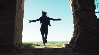 Hug in the nature