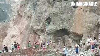 Tsunami, a natural disaster caught on camera