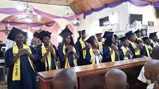 Graduation african school