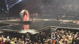 The 'Israeli' singer at Eurovision gets booed.