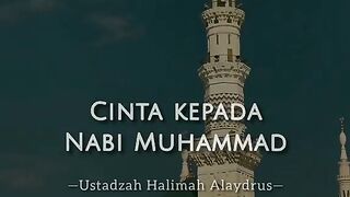 CINTA KEPADA NABI MUHAMMAD SAW