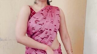 Ramya in saree