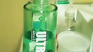 Hydrogen Generated Bottle water use in the treatment of a patient