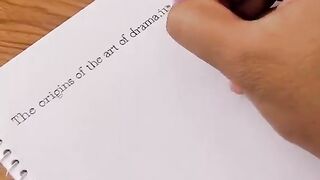 What a hand writing i don’t' believe my eye