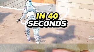 Fortnite win in 40 seconds