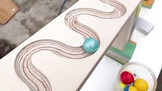 HABA Wave Slope ASMR Healing Marble Continuous Rotation Course