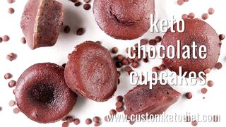 6 Keto Chocolate Cupcakes keto recipe