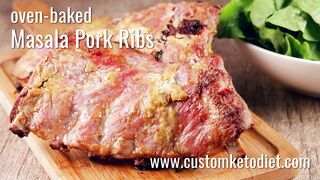 8 Oven-Baked Masala Pork Ribs keto recipe