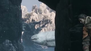 Sekiro vs the great serpent