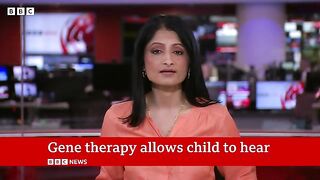 Pioneering gene therapy restores deaf toddler's hearing | BBC News