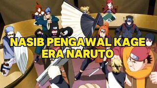Inilah nasib para pengawal kage di era Naruto