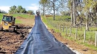 Executed Gravel Distribution