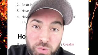 TikTok eligiblelty program