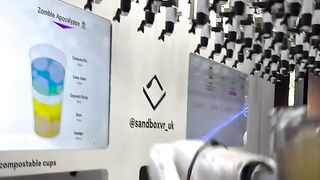 Cocktails made by Robots