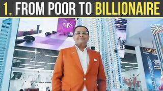 Motivational Iconic Representer 5 people who went from poor to rich