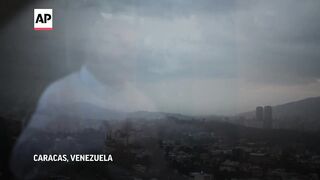 Venezuela's opposition candidate for the presidency speaks to the Associated Press.