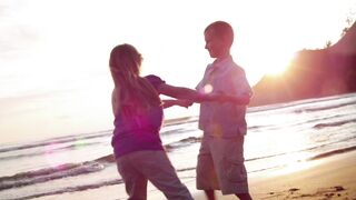 Sur la plage