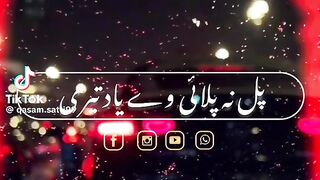 پل پل نہ پلاۂی وے ید تیری