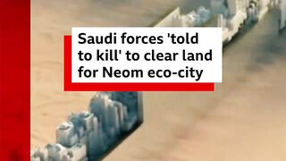 Saudi authorities have permitted the use of lethal force to clear land for a futuristi