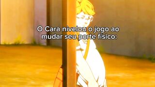 O cara nivelou o jogo a mudar o seu porte físico!