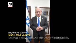 'When they boo you, we are cheering you'_ Netanyahu sends support to Israel's Eurovision contestant.