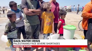 Clean drinking water becoming more difficult to find in Gaza_ AJE correspondent.