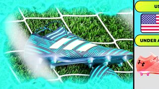 Football Boots From Different Country