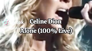 Celine dion alone