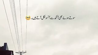 تم میرا ساتھ خواب میں بھی چھوڑ دیتے ہو۔????