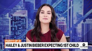 Hailey and Justin Bieber expecting 1st child.
