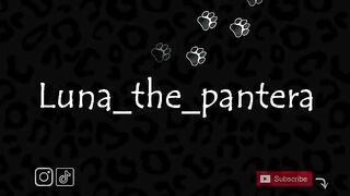 The reaction of the panther Luna to men and women????????