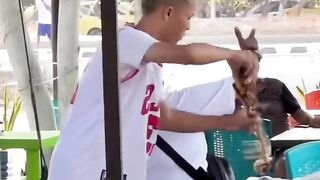 Pegadinha do peixe frito