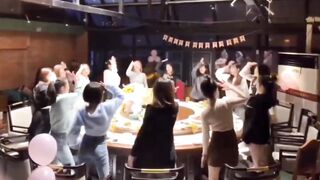 DANCING AROUND A TABLE |